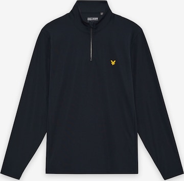 Lyle & Scott Sportsweatshirt in Blauw: voorkant