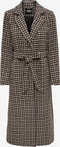 ONLY Between-Seasons Coat 'Rita' in Brown: front