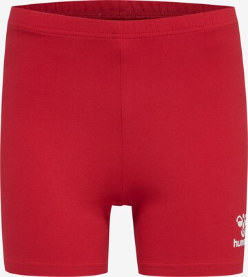 Skinny Sous-vêtements de sport Hummel en rouge : devant