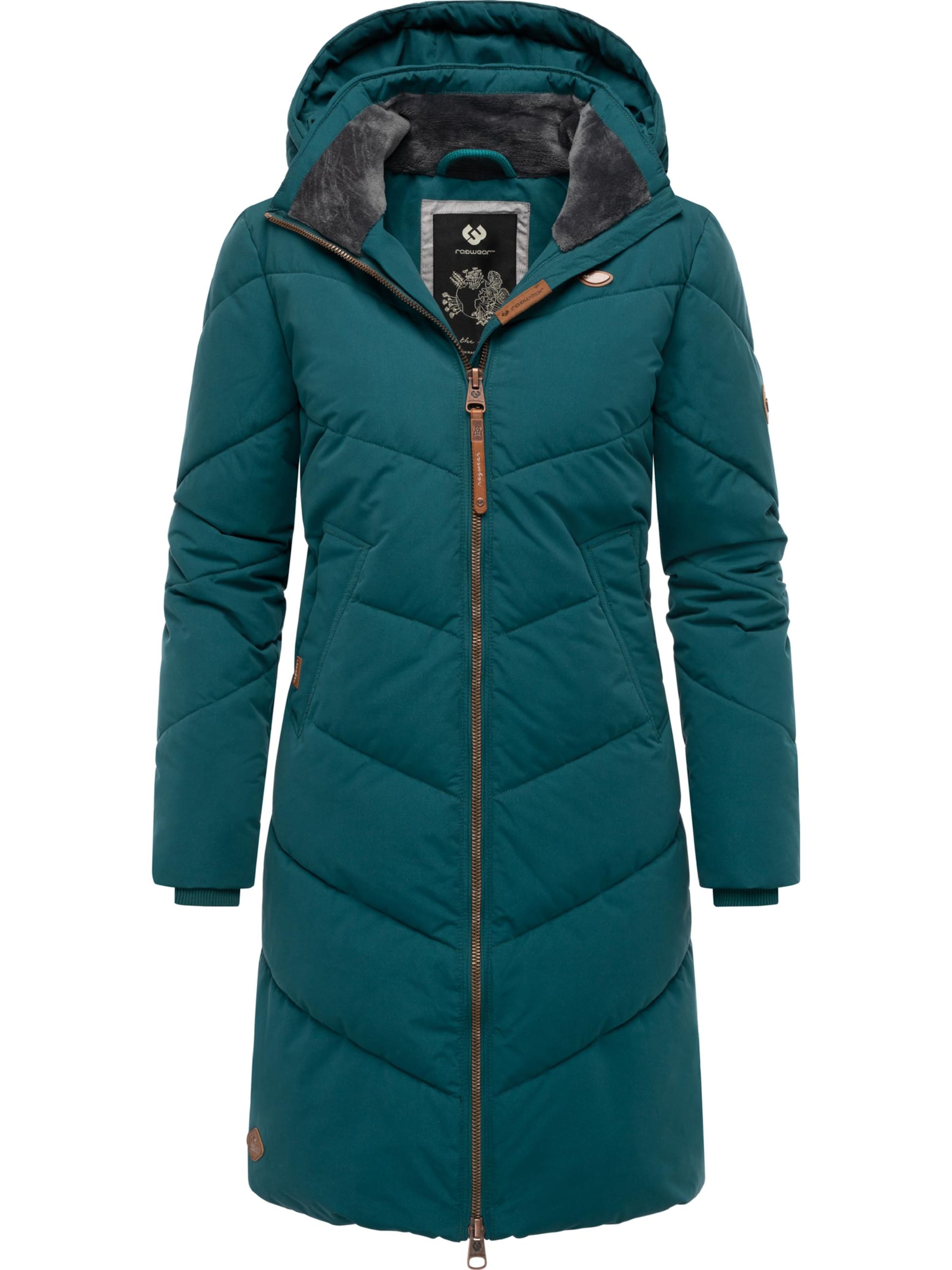 Ragwear Vinterfrakke 'Rebelka' i grøn: forside