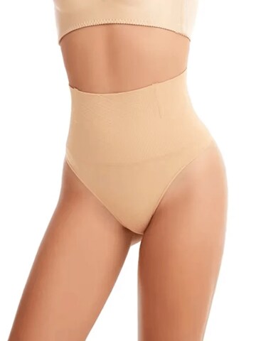 Shapetape Shapingbroek 'Corrigerende High Waist String' in Beige