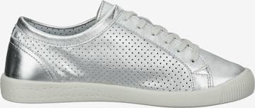 Softinos Sneakers laag in Zilver