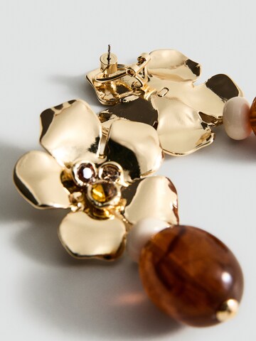 MANGO Náušnice 'MICHELLE' – zlatá