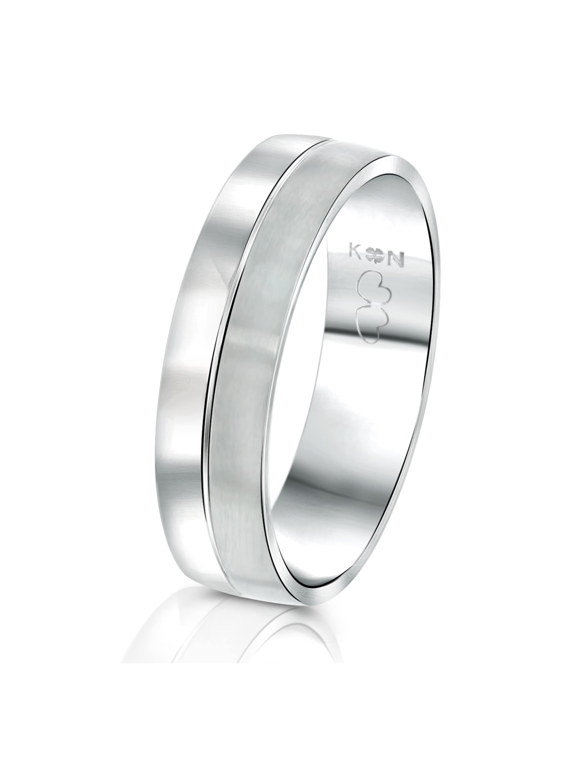 Lucardi Ring in Silber: Vorderseite