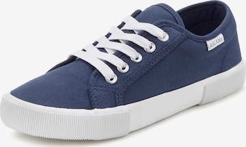 LASCANA Sneakers in Blue: front