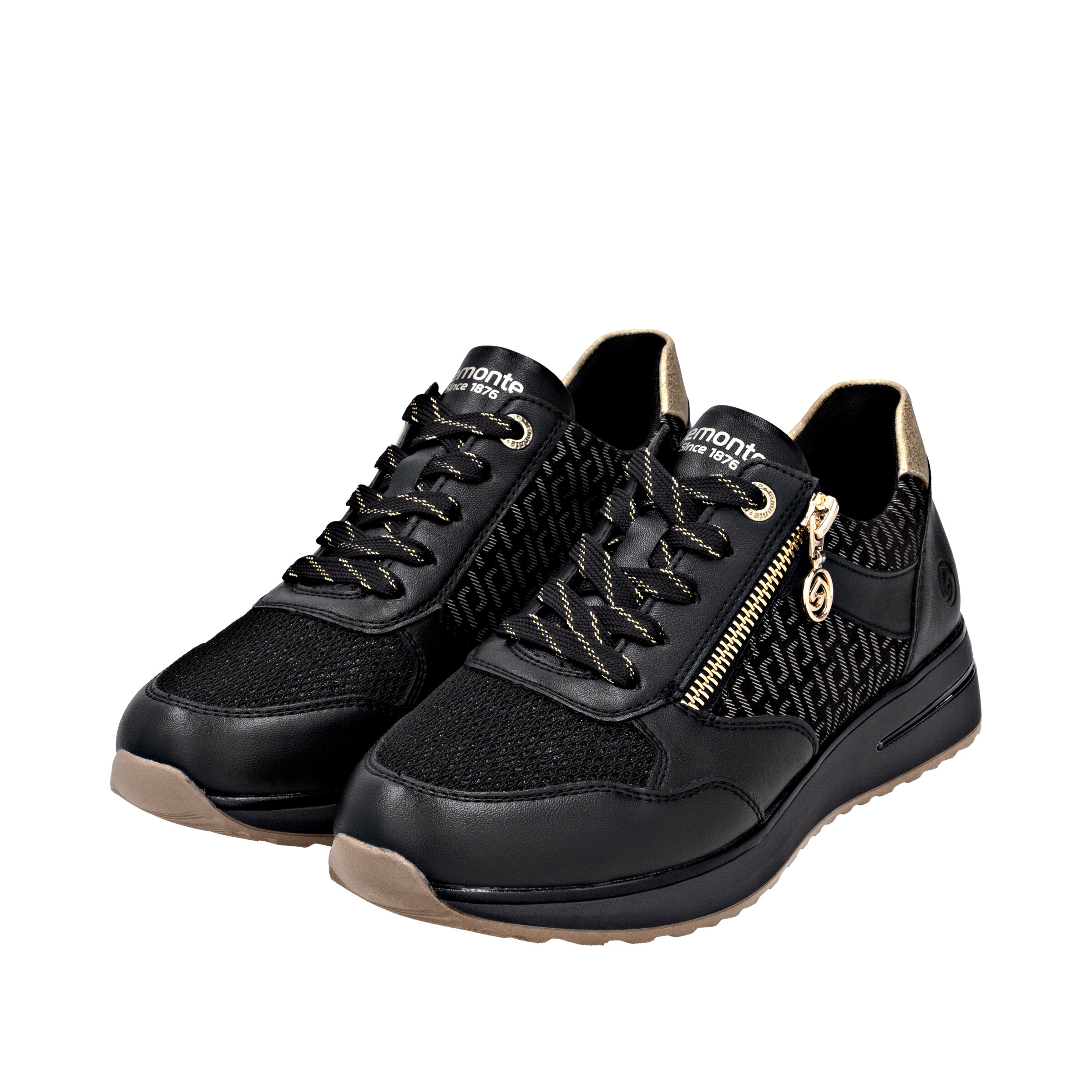 REMONTE Sneakers laag in Zwart