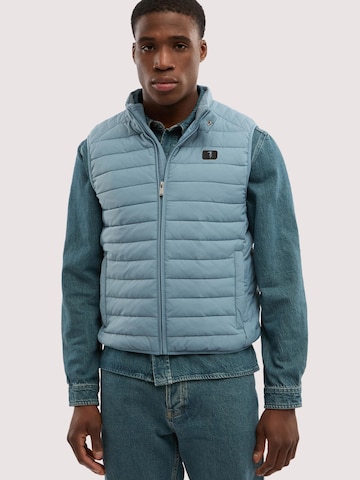 Gilet Trussardi en bleu : devant