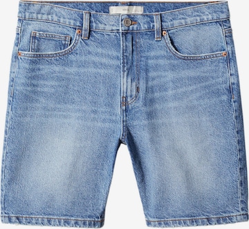 MANGO MAN Regular Jeans 'JAROD' in Blauw: voorkant