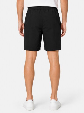 ALLTHEMEN Regular Traditional Pants 'Luftzug' in Black