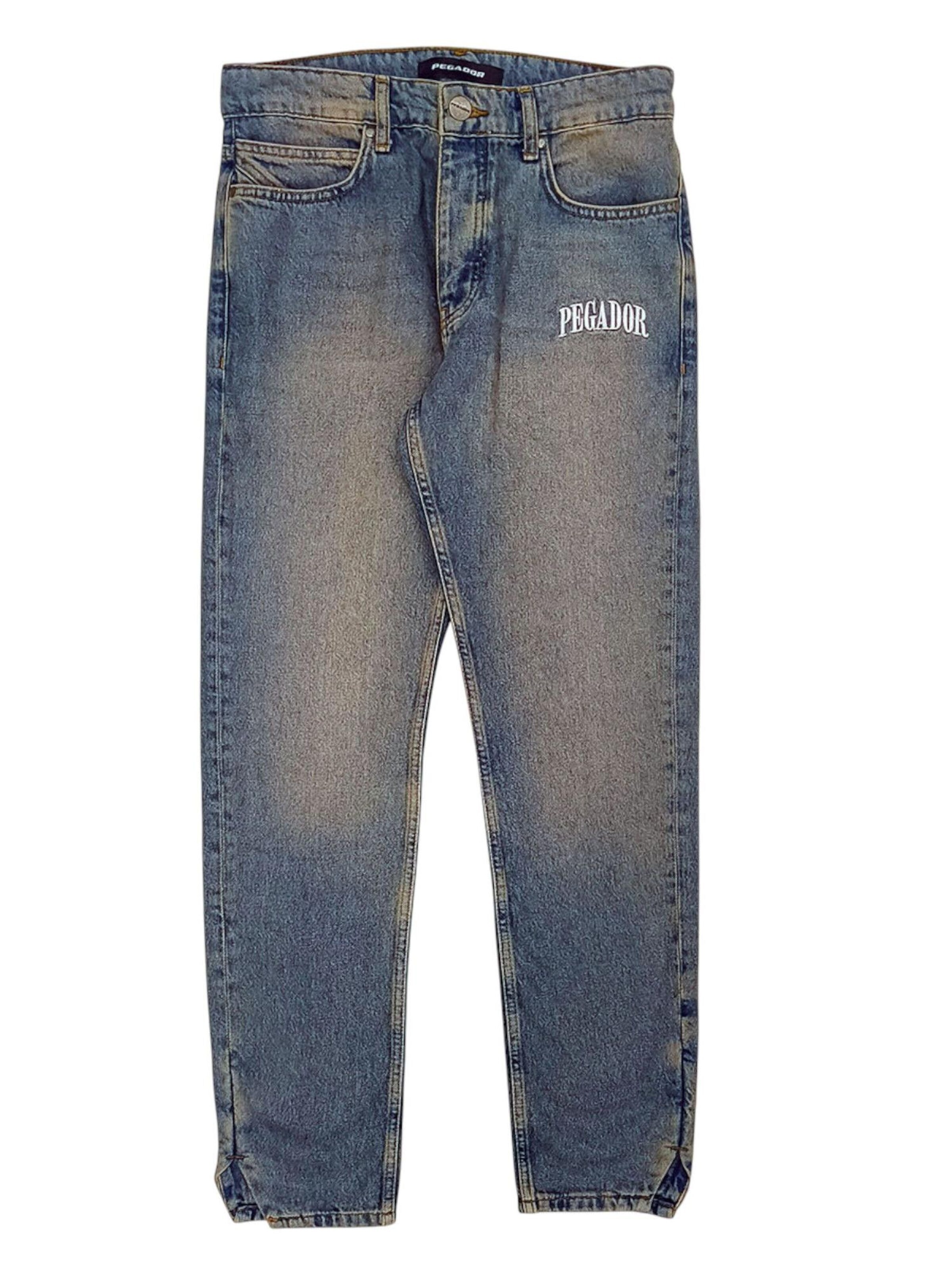 Pegador Regular Jeans 'Carpe Distressed Ankle' in Blue: front