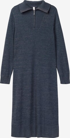 SHEEGO Knitted dress in Blue: front