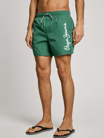 Pepe Jeans Swimming shorts in Green: front