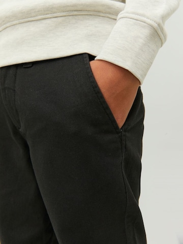 Jack & Jones Junior Regular Trousers 'Dave' in Black
