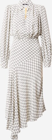 Robe Elisabetta Franchi en blanc : devant