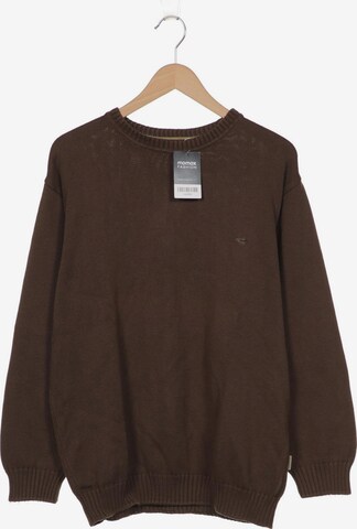 CAMEL ACTIVE Sweater & Cardigan in L in Brown: front