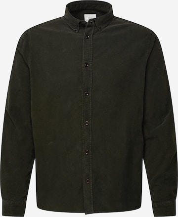 Kauf Dich Glücklich Regular fit Button Up Shirt in Green: front