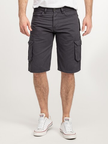 Rock Creek Regular Cargohose in Grau: Vorderseite