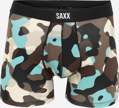 Boxeri 'UNDERCOVER' SAXX pe crem / maro castaniu / maro închis / jad / negru, Vizualizare produs