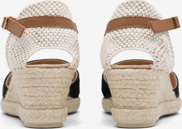 Espadrilles 'ANNA' Bianco en noir