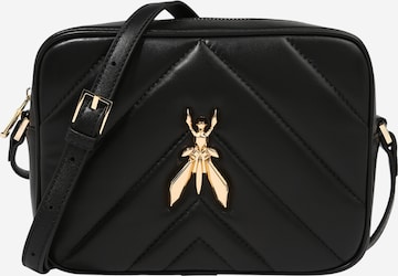 PATRIZIA PEPE - Bolso de hombro en negro: frente