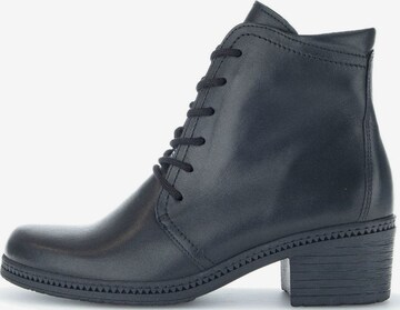 GABOR Lace-Up Ankle Boots in Black