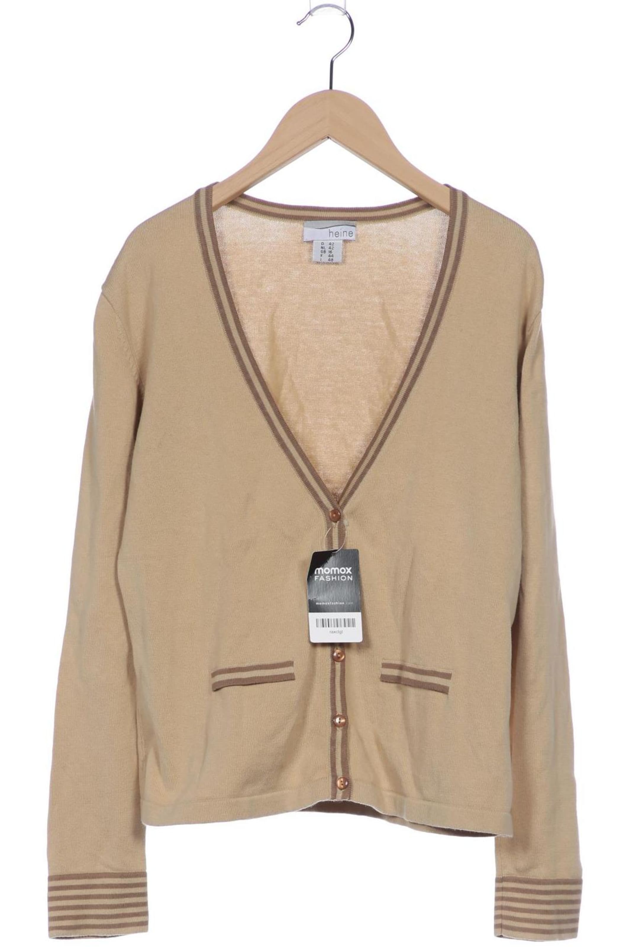 heine Sweater & Cardigan in XL in Beige: front