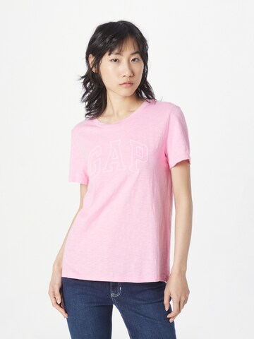 T-shirt GAP en rose : devant