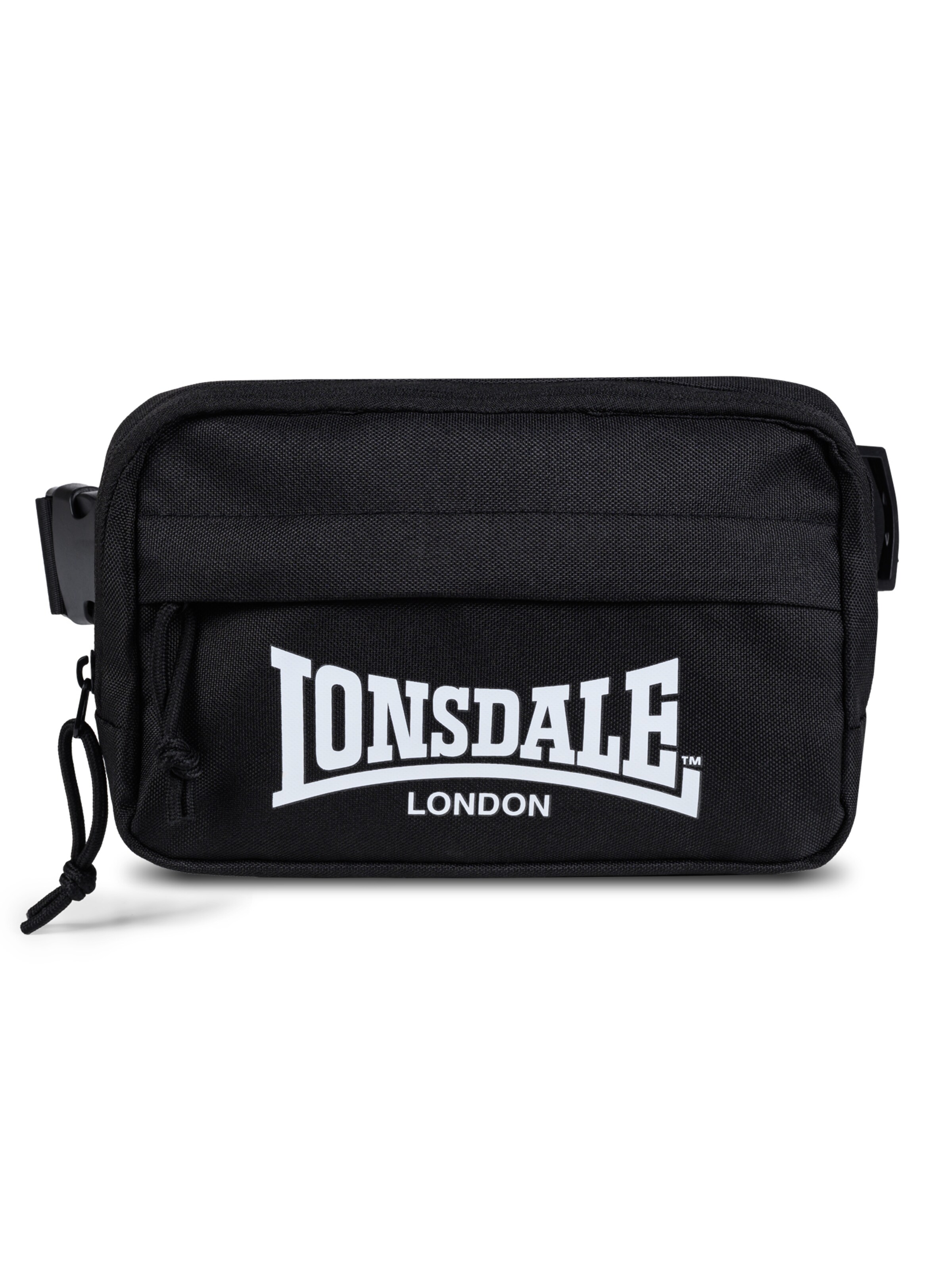 LONSDALE - Riñonera 'Laindon' en negro: frente