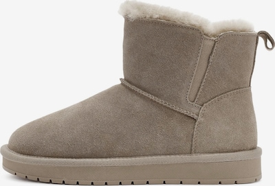 Derimod Ankle Boots in taupe / wollweiß, Produktansicht