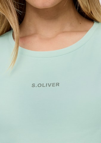 s.Oliver T-Shirt in Grün