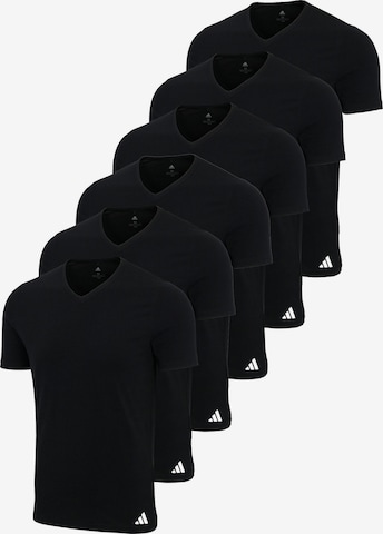 ADIDAS ORIGINALS Shirt in Black: front