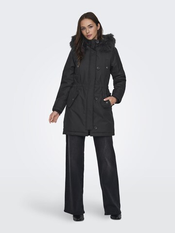 Only Tall Winterparka 'IRIS' in Schwarz