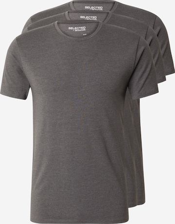 SELECTED Paita 'Roland' värissä harmaa: etupuoli
