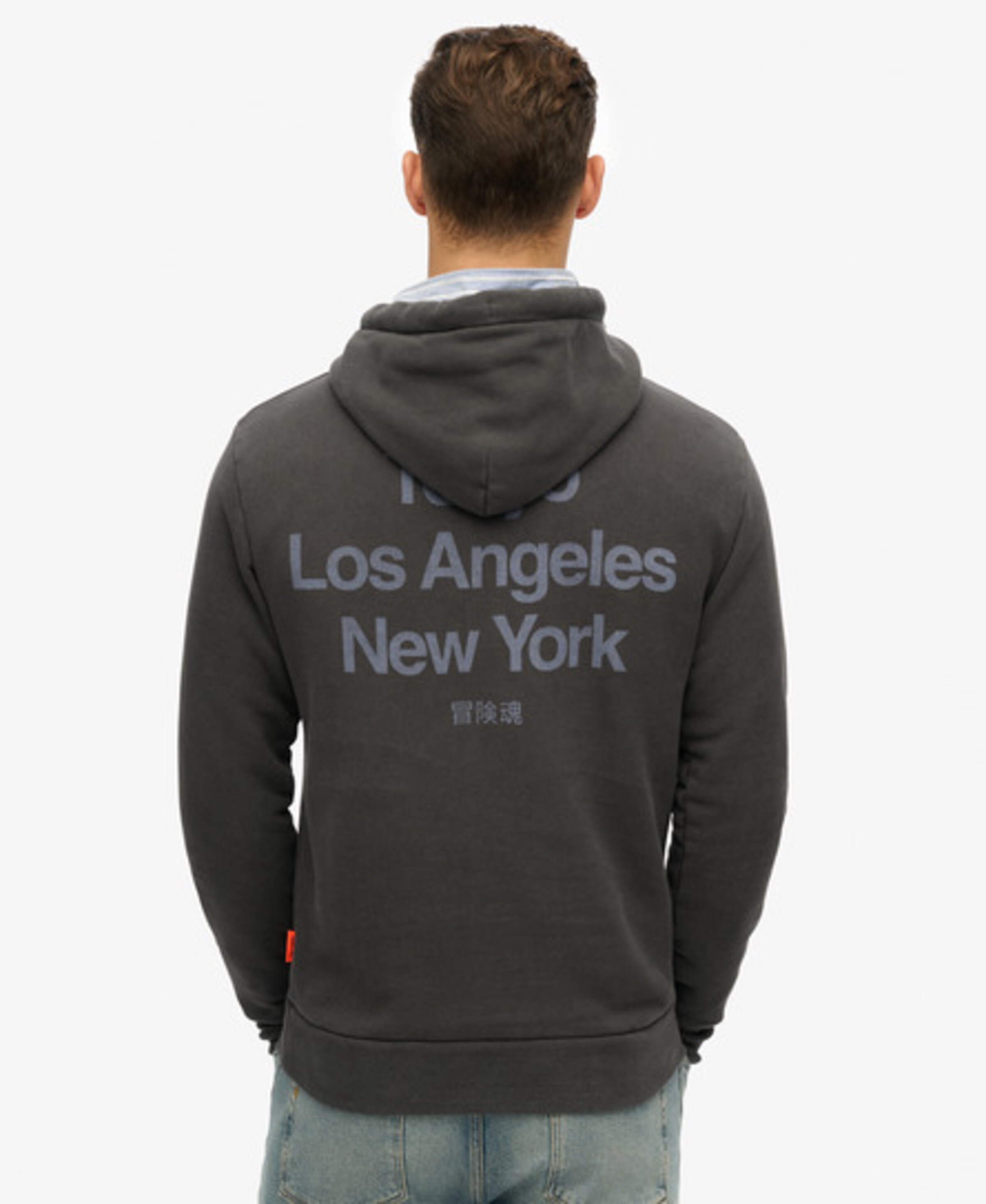 Felpa 'City' di Superdry in nero