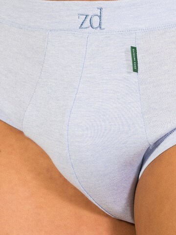 Slip 'Mini Brief' di zd ZERO DEFECTS in blu