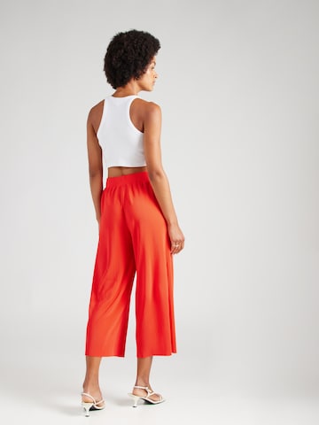 Wide leg Pantaloni de la s.Oliver pe roșu
