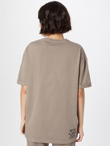 DRYKORN Shirt 'DRYKORN x ABOUT YOU THILO_CONSCIOUS' in Brown