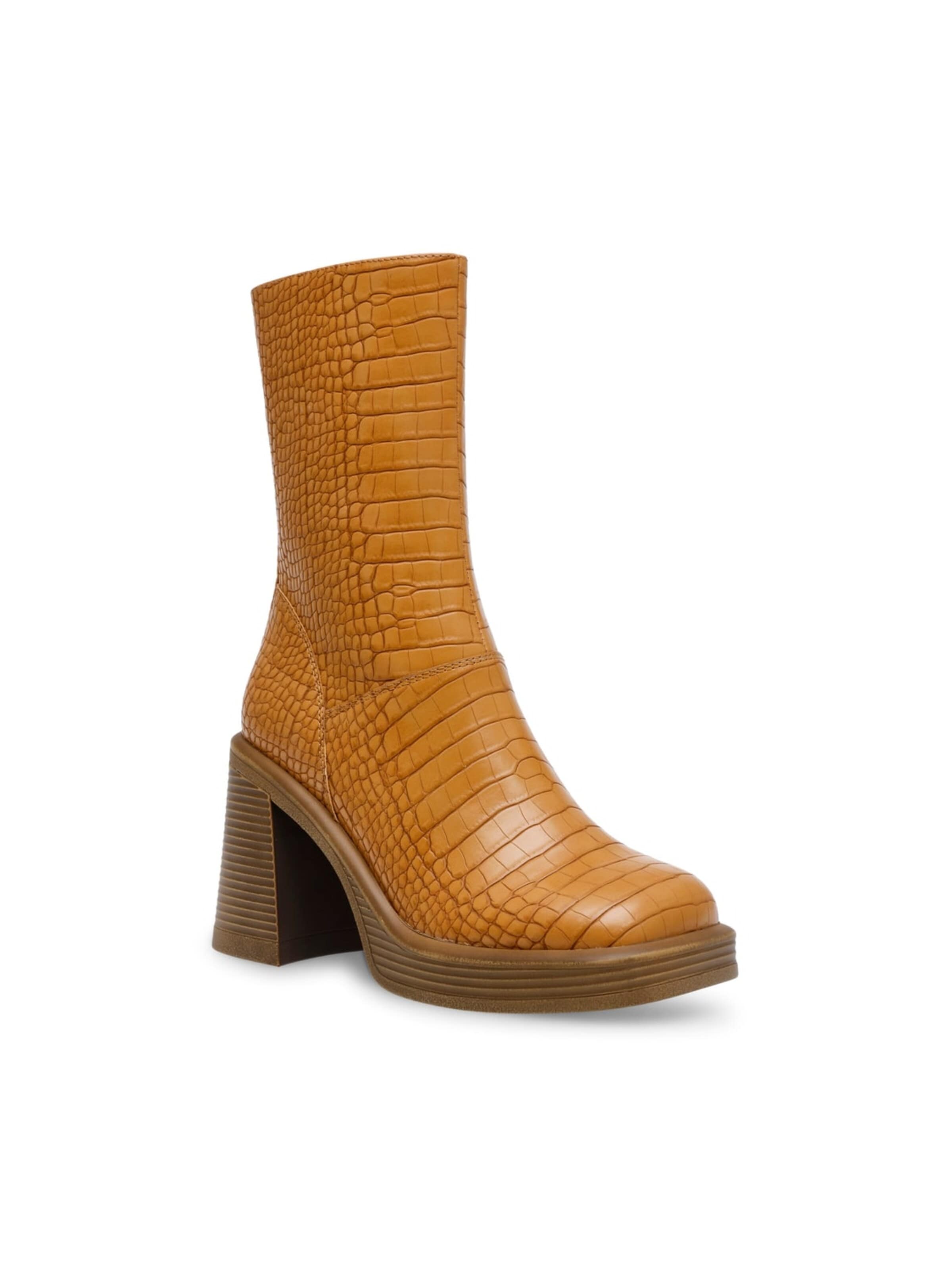 STEVE MADDEN Støvler 'FINITE TAN CROCO BROWN' i brun