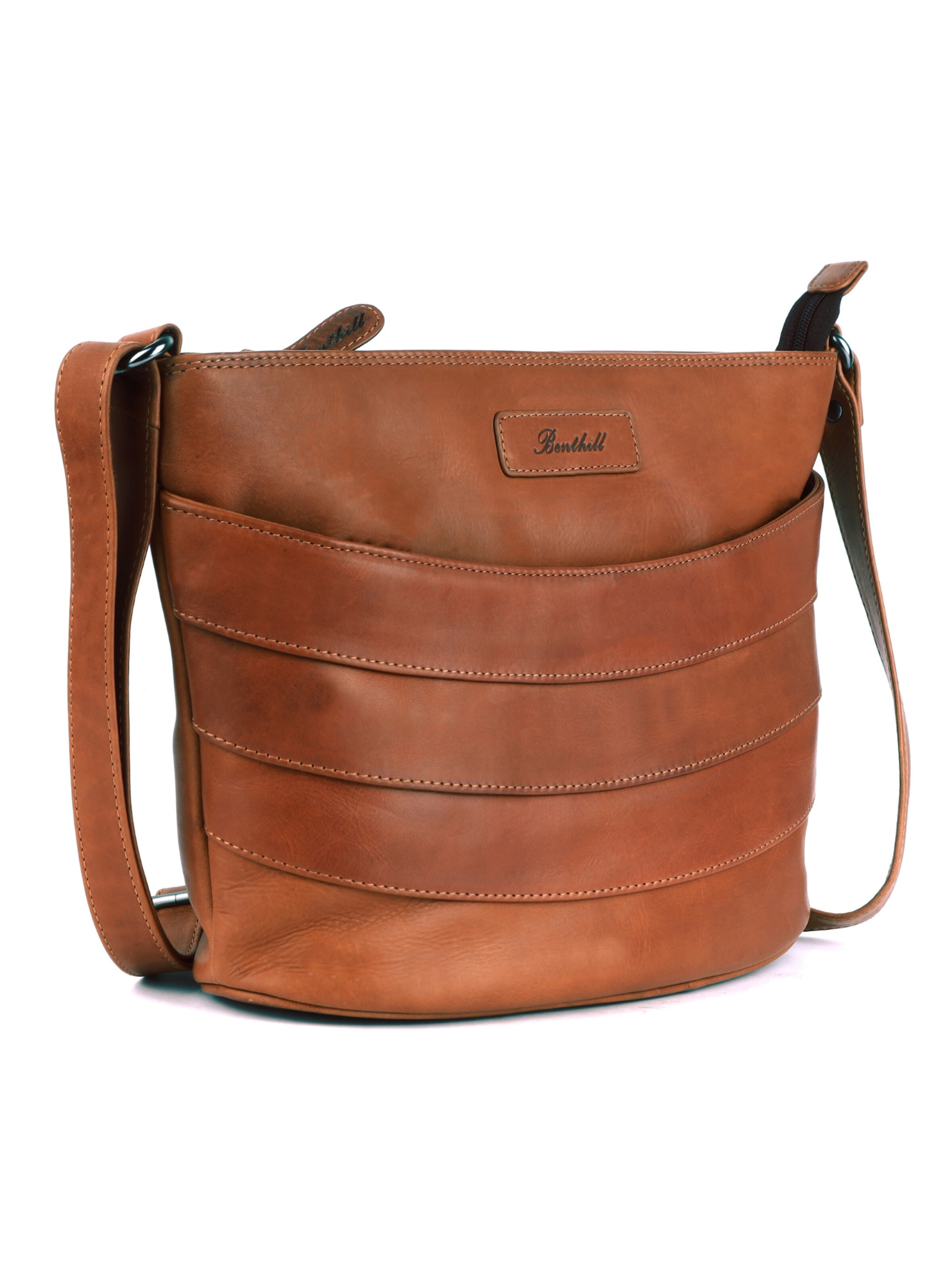 Benthill Schultertasche in Braun