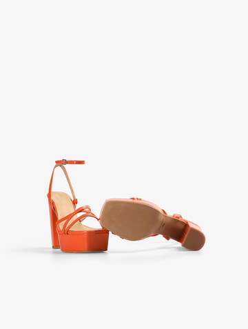 Scalpers Sandaal in Oranje