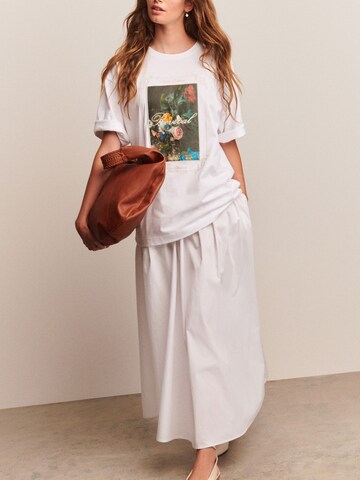 T-shirt Next en blanc