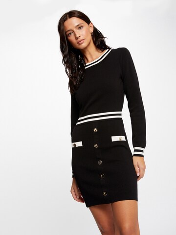 Morgan Knitted dress in Black: front