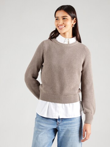 VERO MODA Svetr 'VMAMAZING' – šedá: přední strana