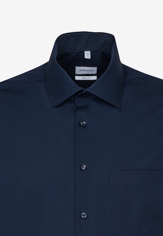 Coupe regular Chemise business ' Regular ' SEIDENSTICKER en bleu