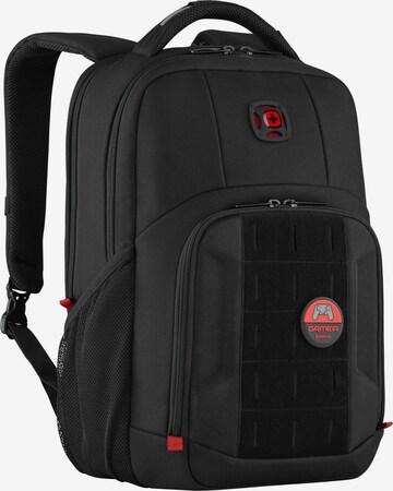 WENGER Backpack 'Player Mode' in Black: front