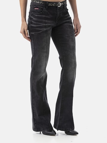 Bootcut Jean 'WD535' CIPO & BAXX en gris