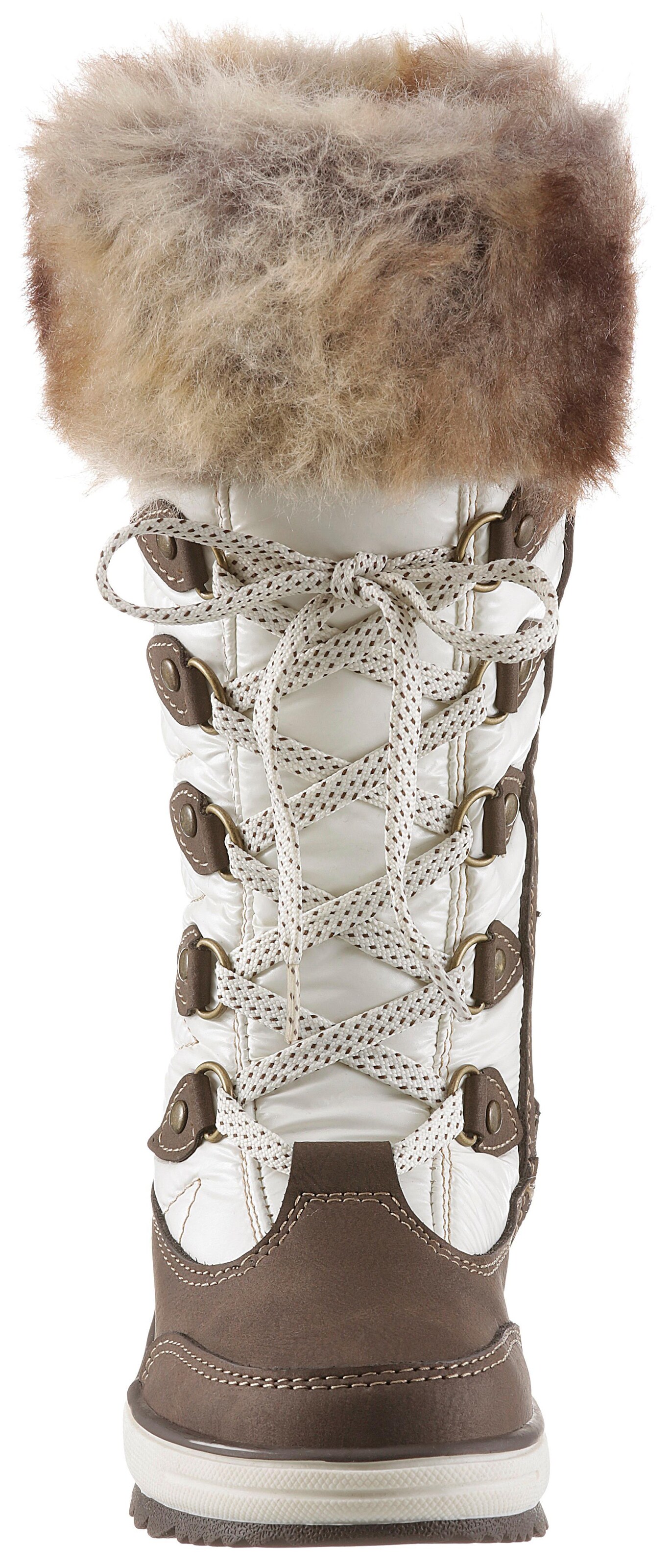 TOM TAILOR Snowboots in Weiß