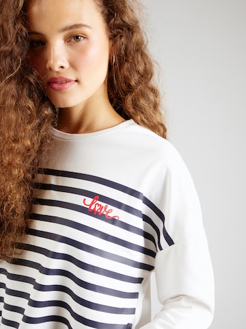 JDY Sweatshirt 'IVY' i vit