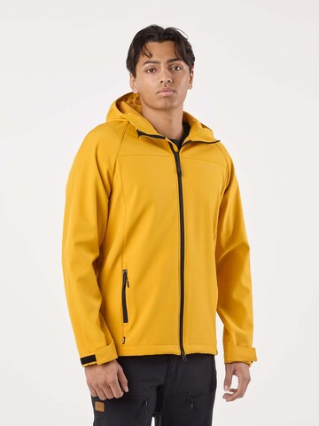 SWEDEMOUNT Outdoor jacket 'Tromsö' in Yellow: front