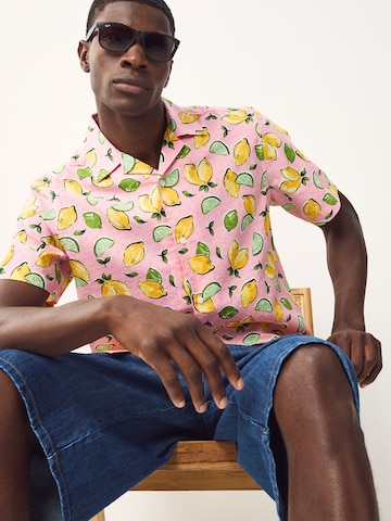Next Regular Fit Skjorte i pink